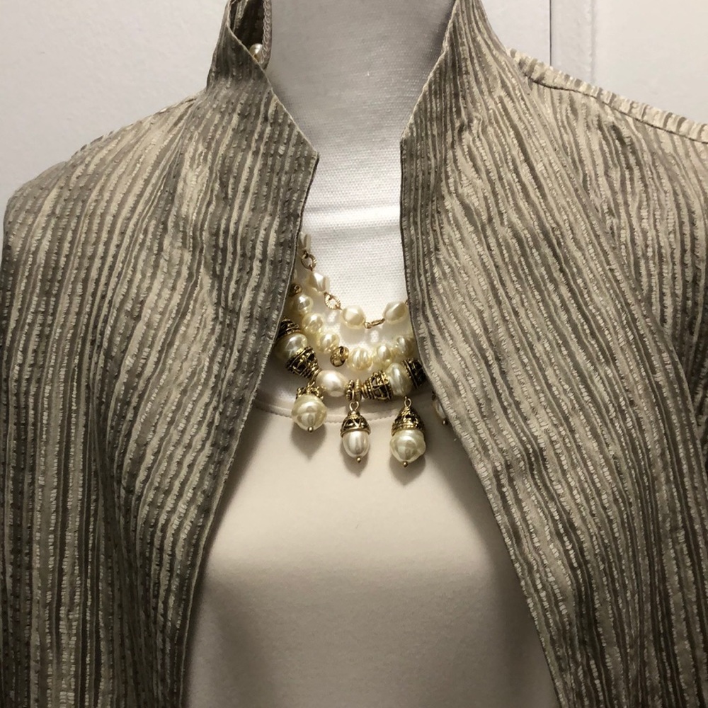 Eileen Fisher Silk Jacket Size L